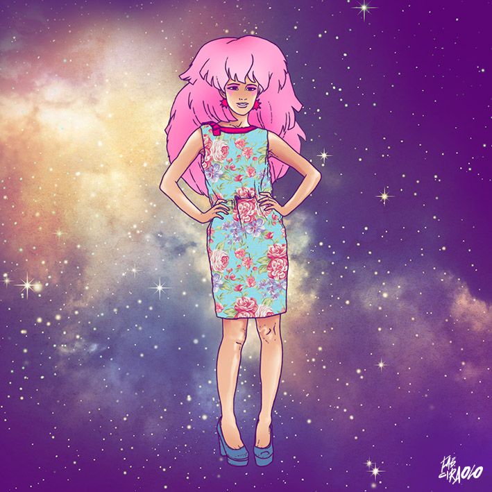 Ilustración Digital - Serie "Old school heroes" 4