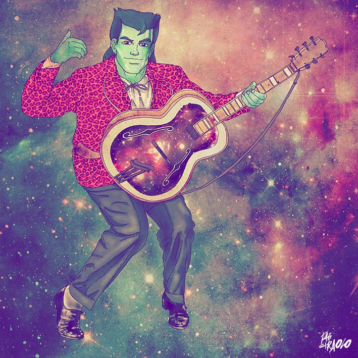 Ilustración Digital - Serie "Old school heroes" 7