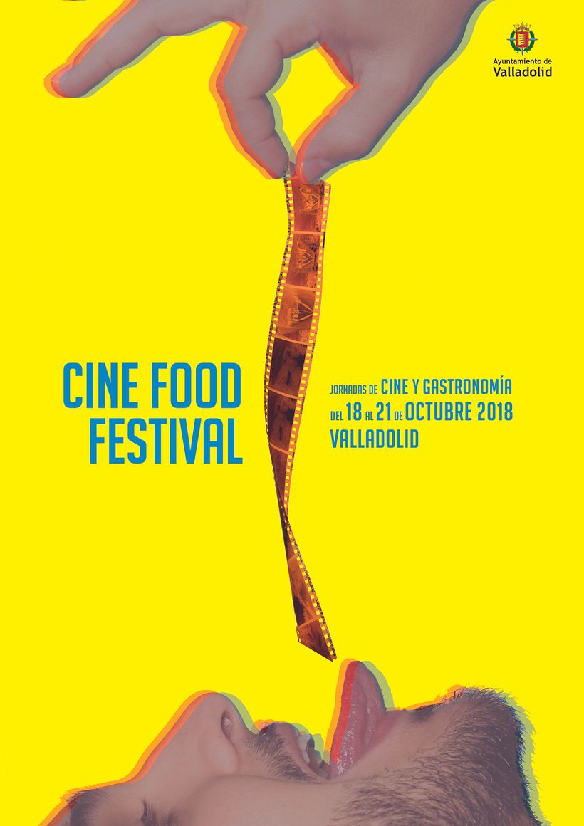 Cine Food Festival - Diseño de Cartel 0