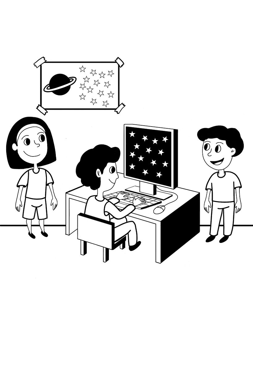 Niños y el espacio 1
