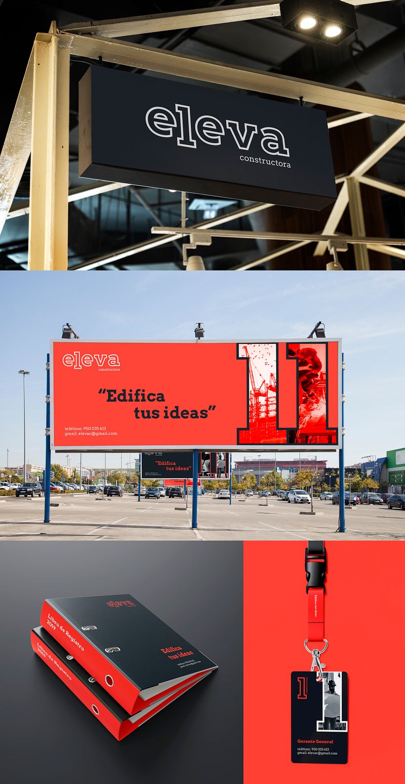ELEVA - constructora - Branding i identyfikacja wizualna