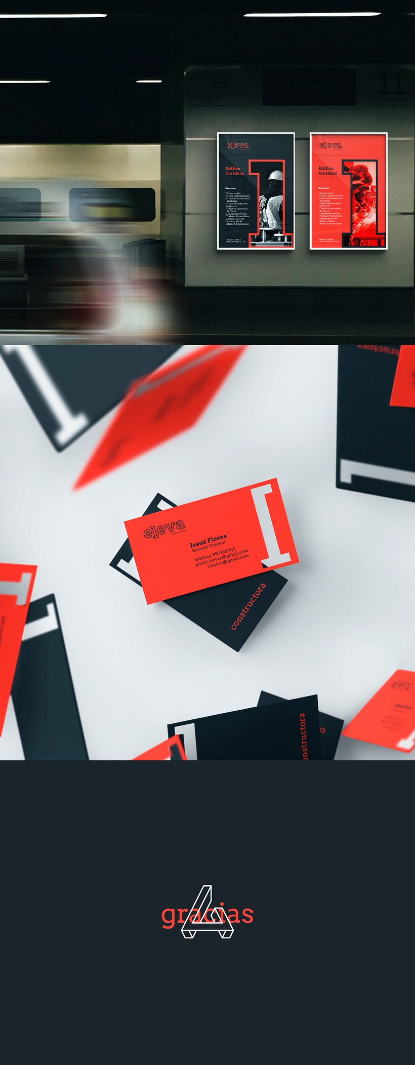 ELEVA - constructora - Branding i identyfikacja wizualna