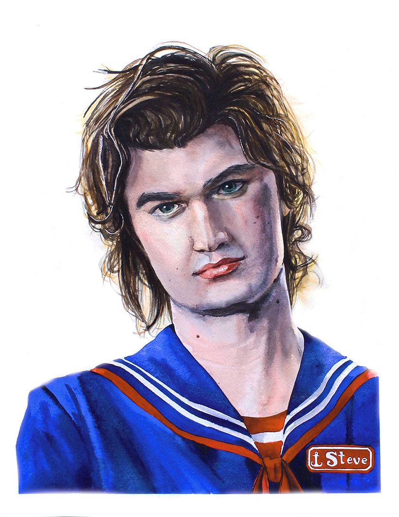 Joe Kerry. Steve Harrington en Stranger Things 