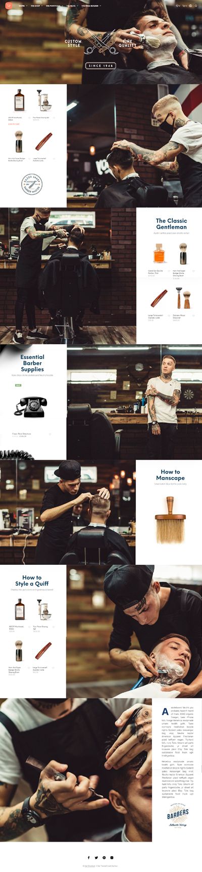 Diseño Web Barberia -1