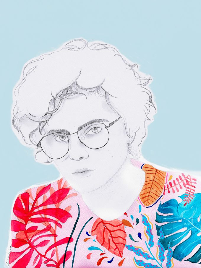 Mi Proyecto del curso: Retrato con lápiz, técnicas de color y Photoshop 0