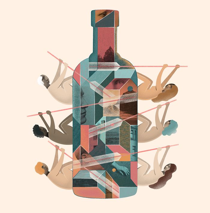 Ilustración "Absolut" -1