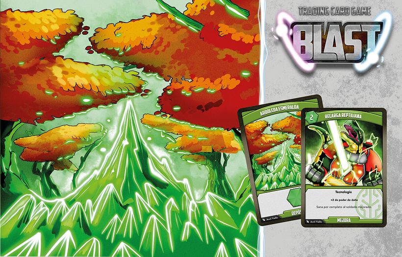 BLAST TRADING CARD GAME 3