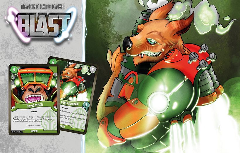 BLAST TRADING CARD GAME 4