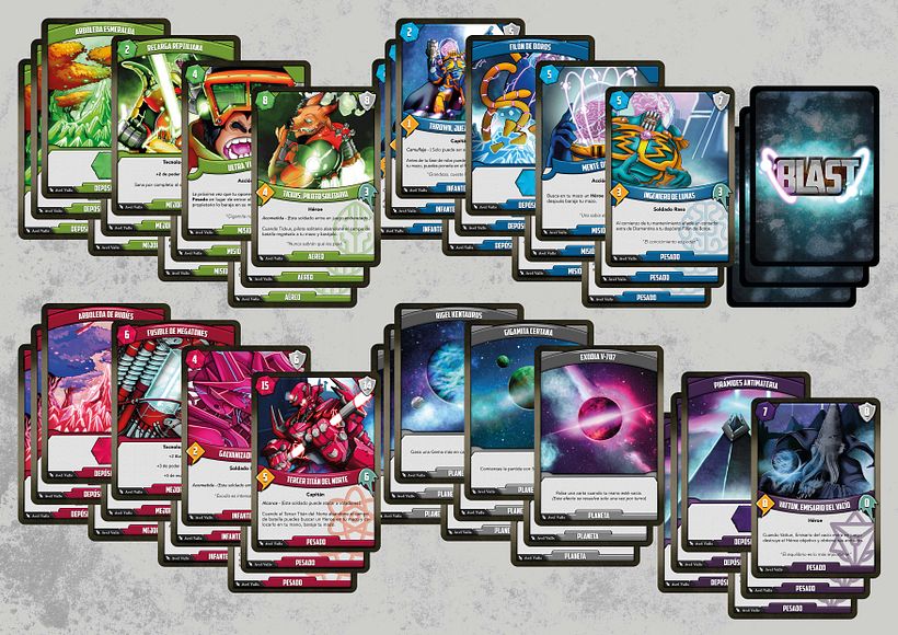 BLAST TRADING CARD GAME 7