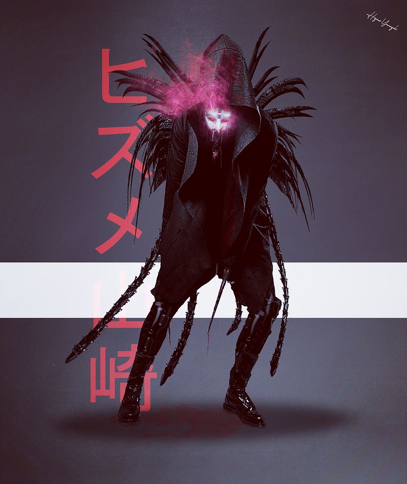 Sci-fi/Cyberpunk Characters and Weapons Concept Art 1