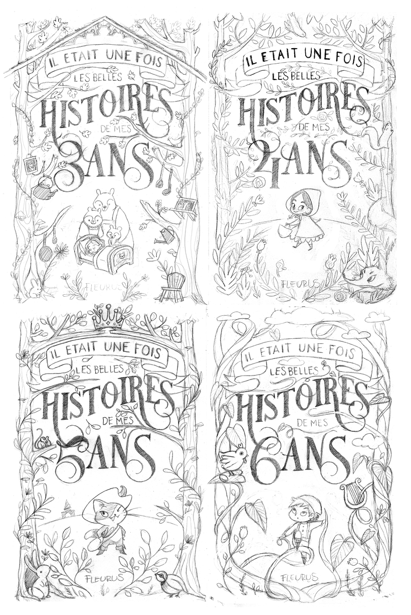 Portadas de libros infantiles para Fleurus Editions Francia 0