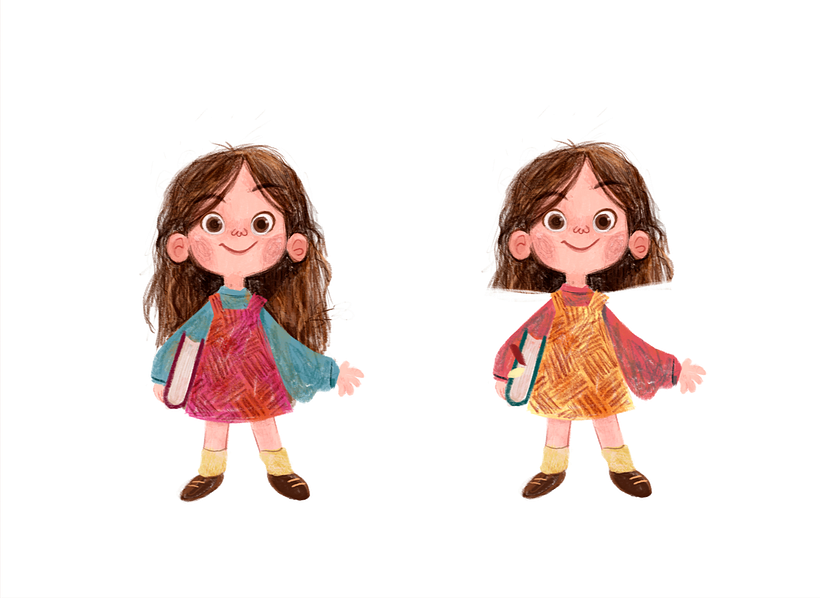 Matilda y Tronchatoro - Diseño de personajes 2