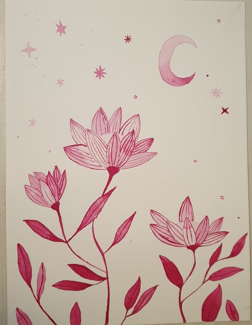 Mi Proyecto del curso: Técnicas modernas de acuarela 3