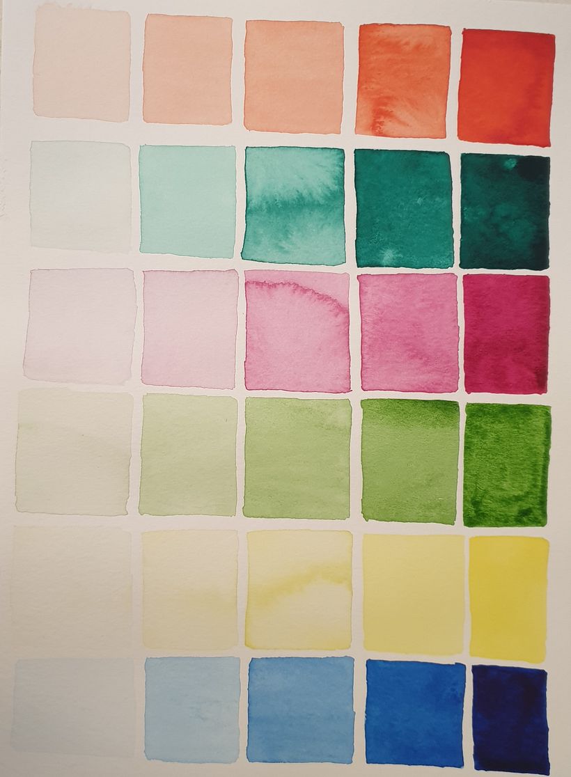 Mi Proyecto del curso: Técnicas modernas de acuarela 6