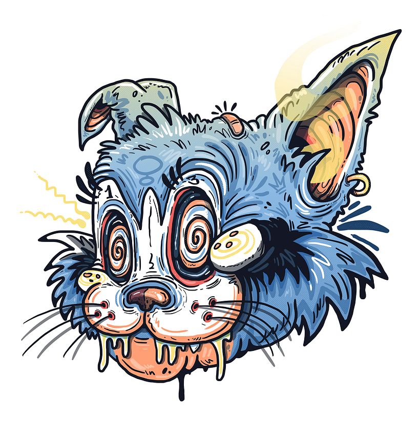 Patron de Tom & Jerry // fan art  2
