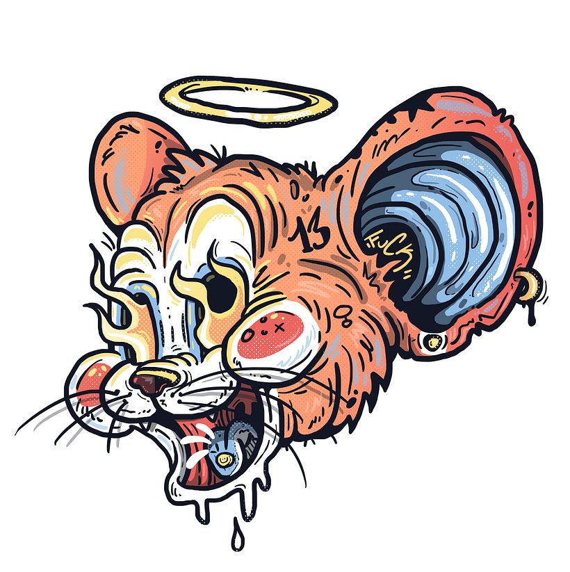 Patron de Tom & Jerry // fan art  3