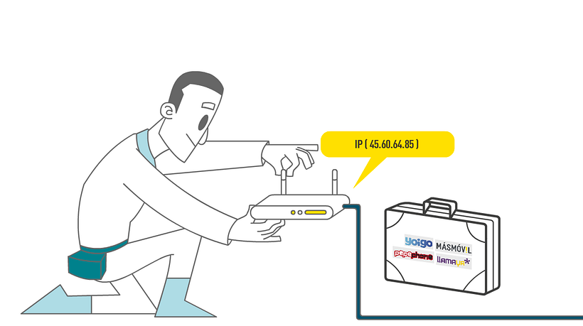 MASMOVIL - Fibra Óptica - - Comic