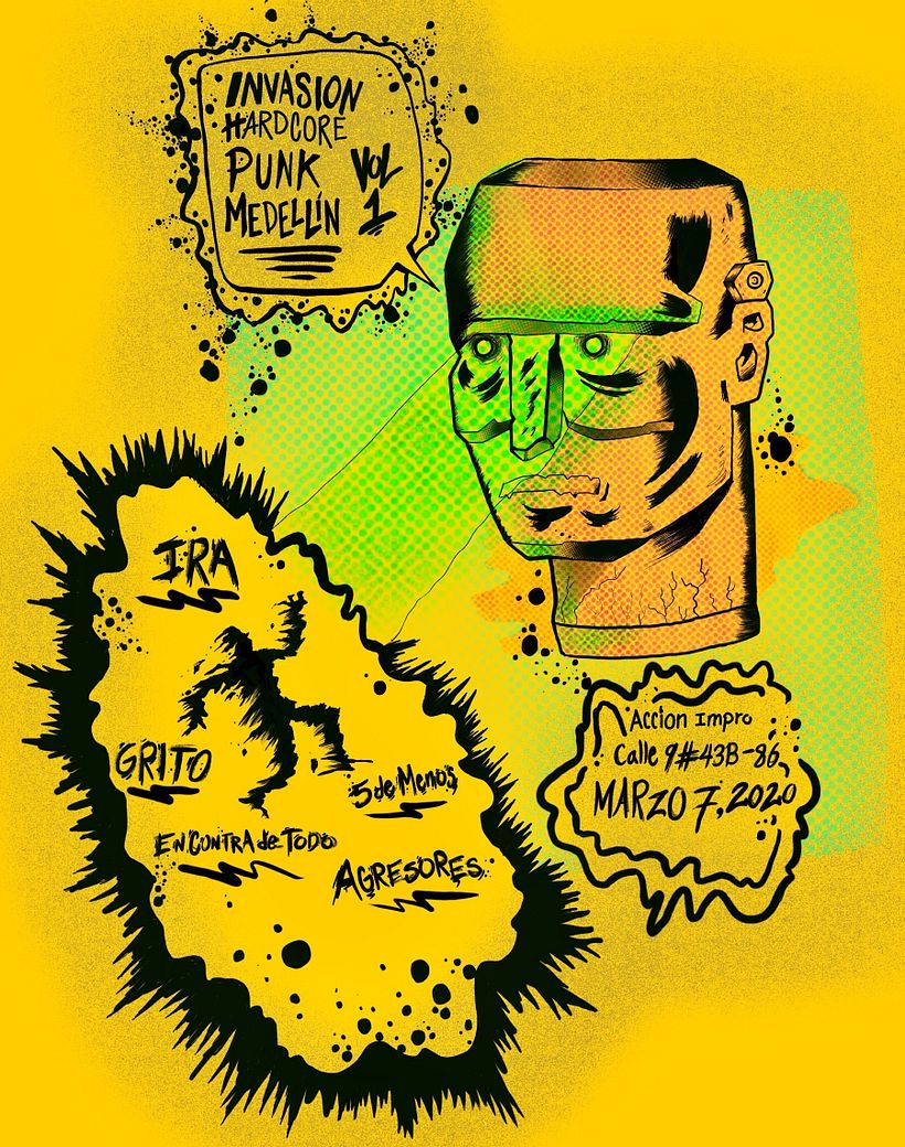Primer intento de cartel de rock  0