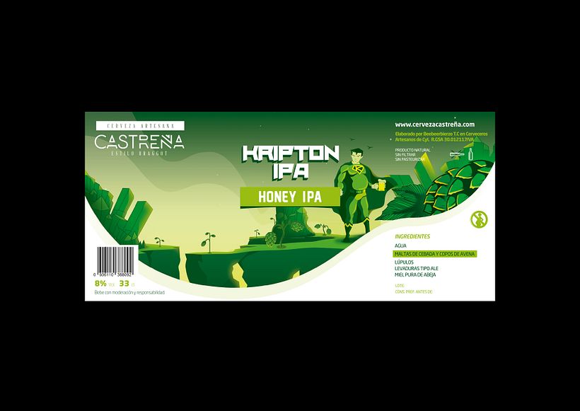 KRIPTONIPA. Branding and packaging 2