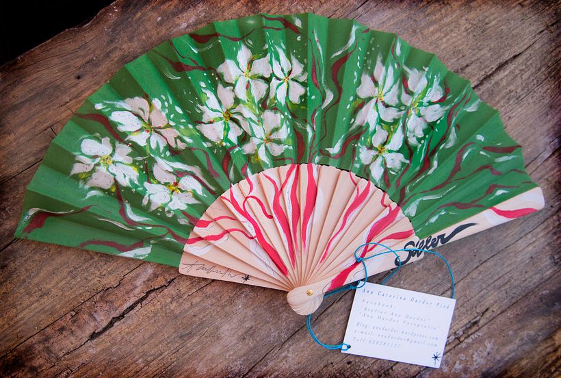Creaciones_Abanicos pintados a mano 5