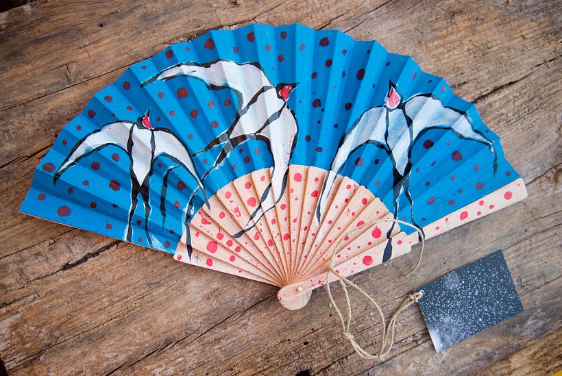 Creaciones_Abanicos pintados a mano 9