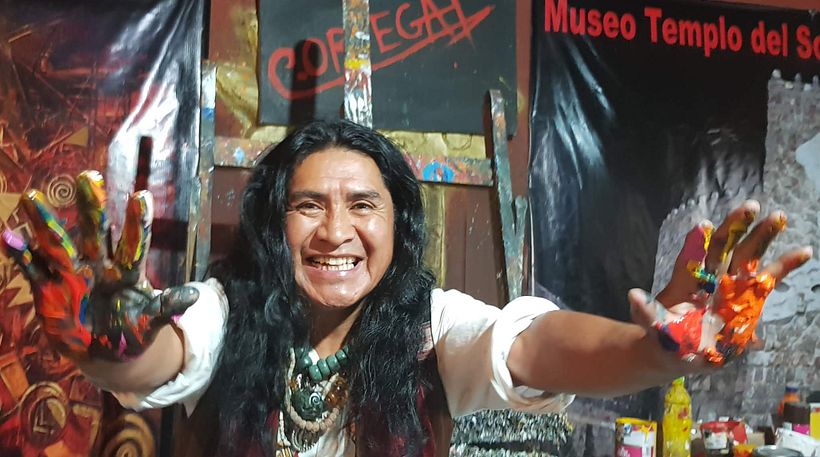 Pintor Ortega Maila- Sala de Exposición Templo del sol 26