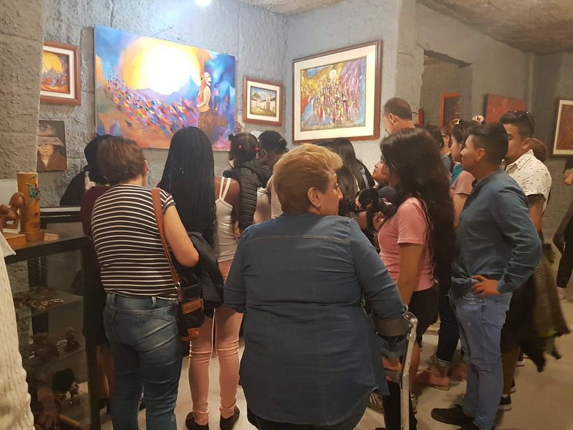 Pintor Ortega Maila- Sala de Exposición Templo del sol 27