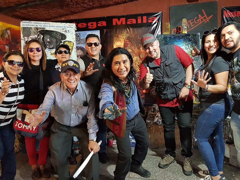 Pintor Ortega Maila- Sala de Exposición Templo del sol 31