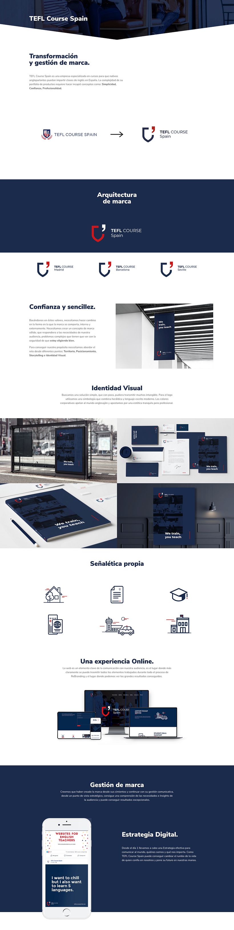 TEFL Course Seville: Branding - Identidad Visual - UX/UI  0