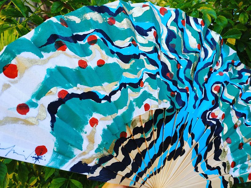 Creaciones_Abanicos pintados a mano 19