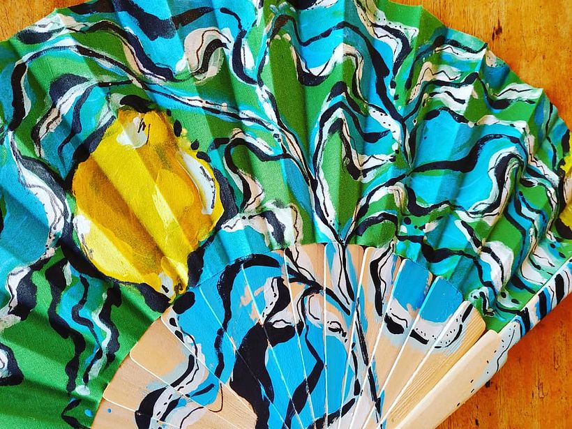 Creaciones_Abanicos pintados a mano 20