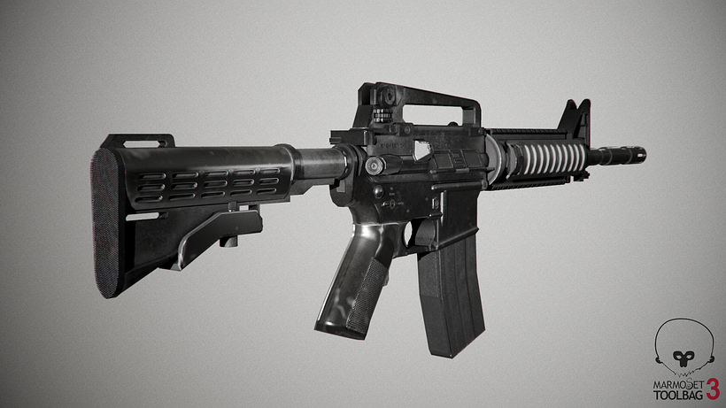 Weapon M4A1 / Hardsurface -1