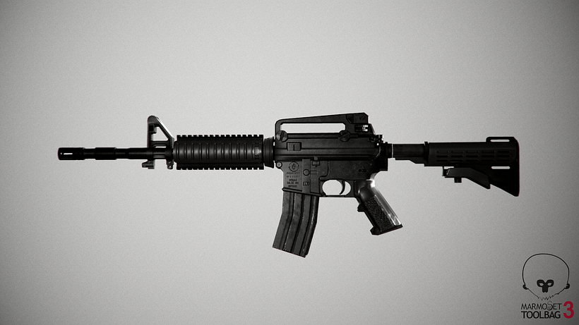 Weapon M4A1 / Hardsurface 1