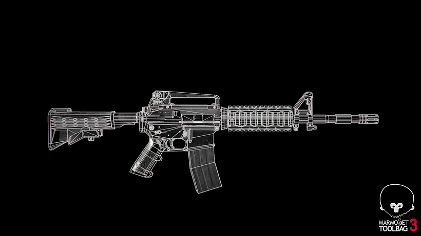 Weapon M4A1 / Hardsurface 2