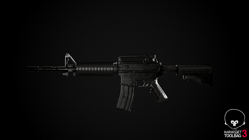 Weapon M4A1 / Hardsurface 4
