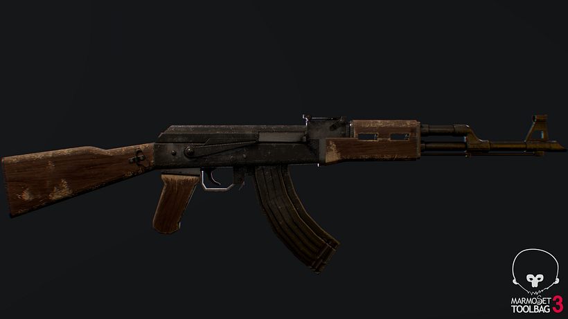 Weapon AK47 / Hardsurface 2