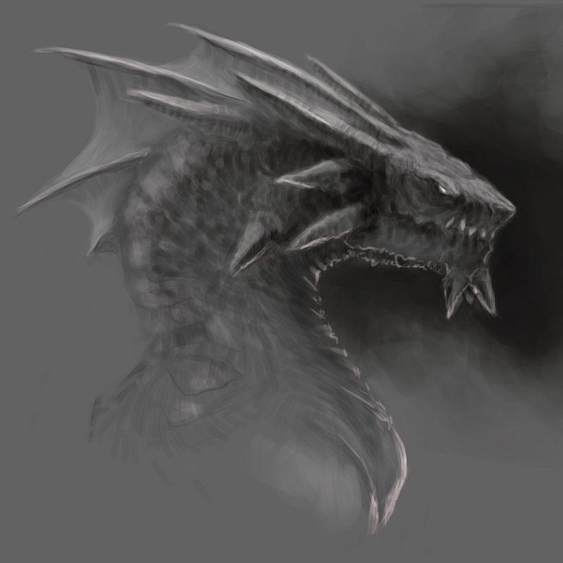 Dragon Sketch 1