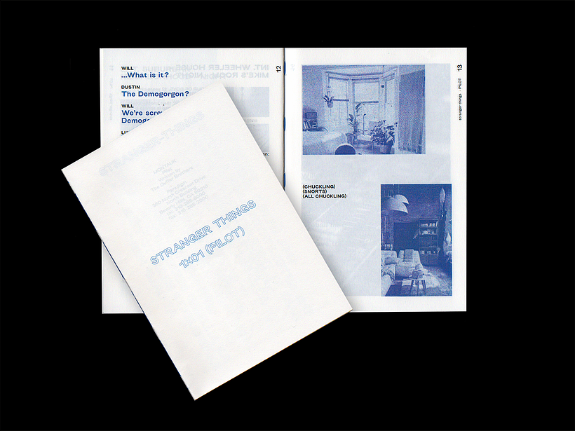 Script del episodio piloto de Stranger Things, por Sophie Hérail