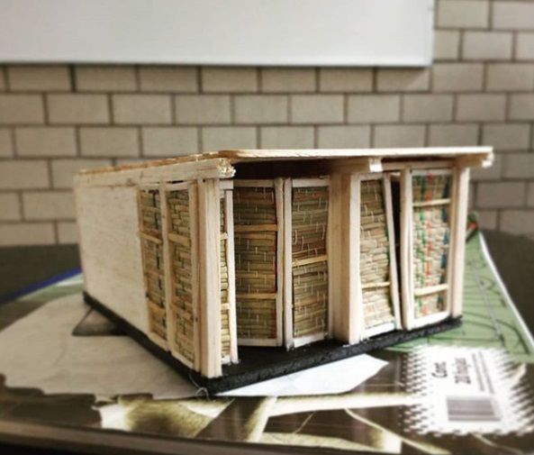 Maqueta de estudio, proyecto casa modular.