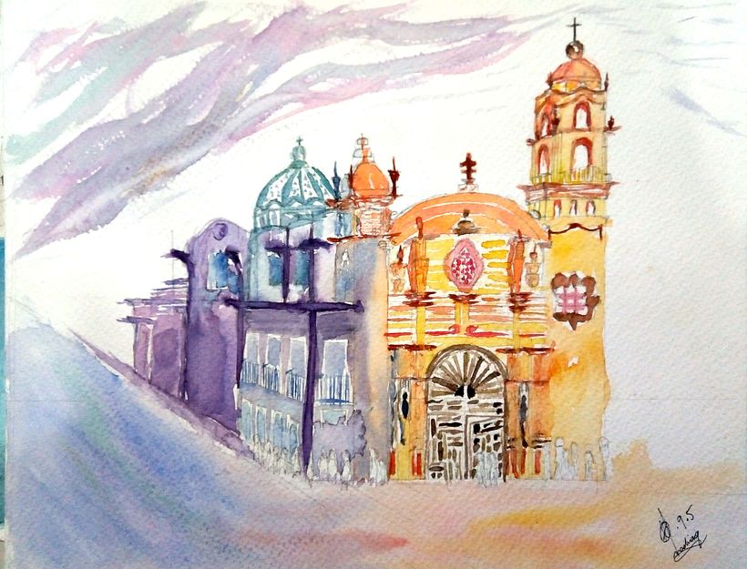 Templo de la Santa Veracruz, Toluca Edo. México.(Trabajo escolar)