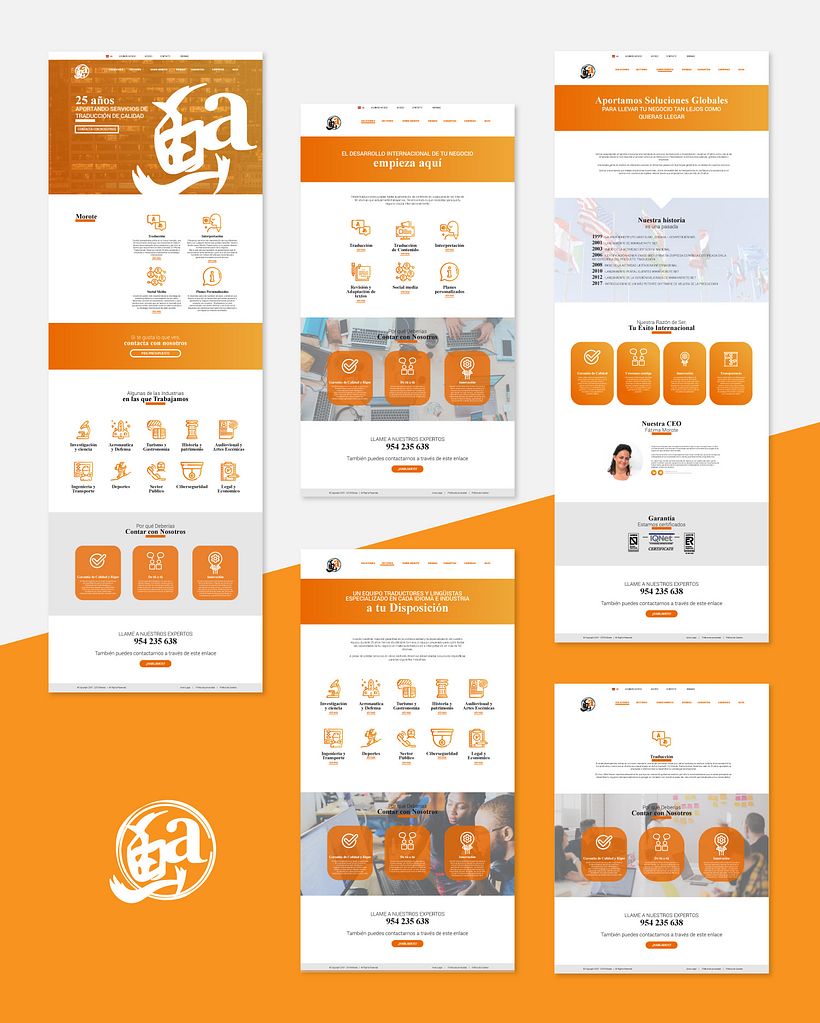 Morote traducciones - Webdesign