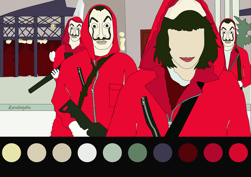 'Que piensen que estamos improvisando' - La Casa de Papel (2017)