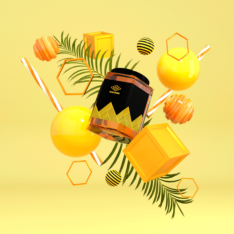 Mi Proyecto del curso: Diseño de sets en 3D para productos -1