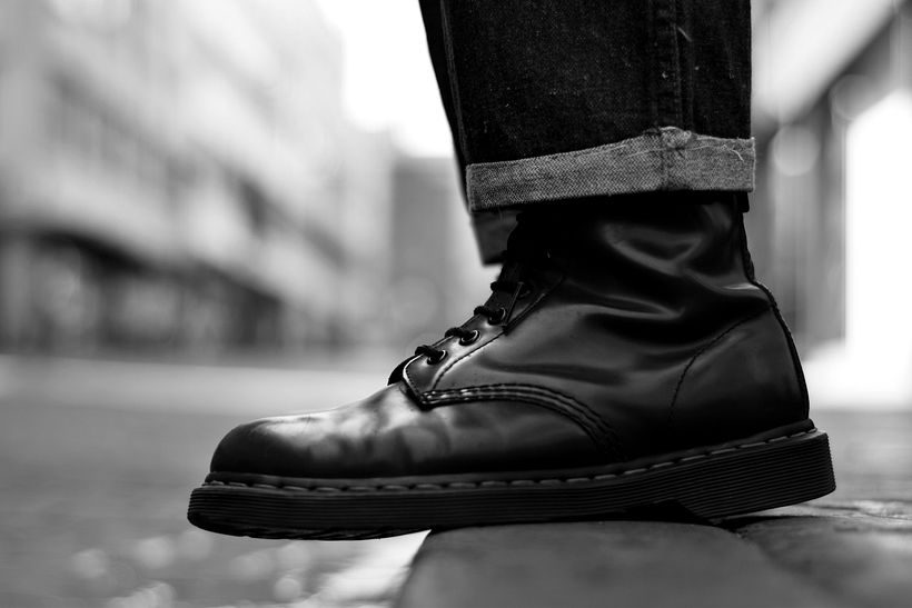 De la serie fotográfica, Skinheads en Ciudad de México.