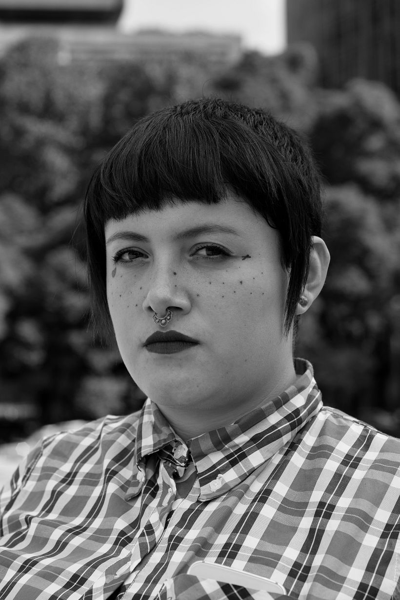 De la serie fotográfica, Skinheads en Ciudad de México.