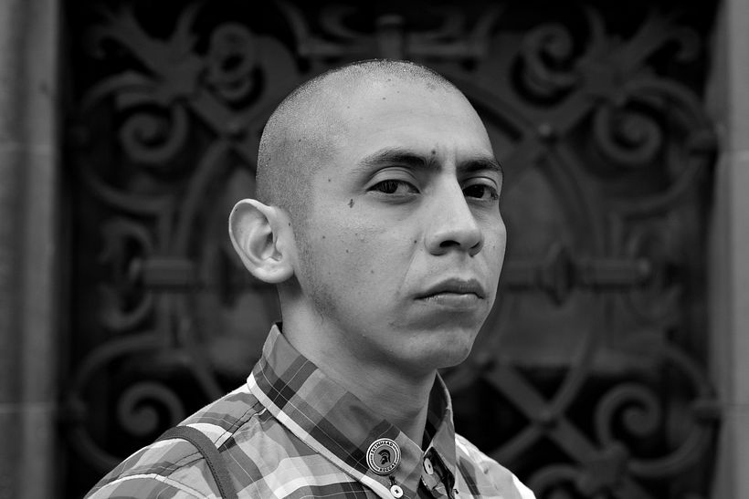 De la serie fotográfica, Skinheads en Ciudad de México. 