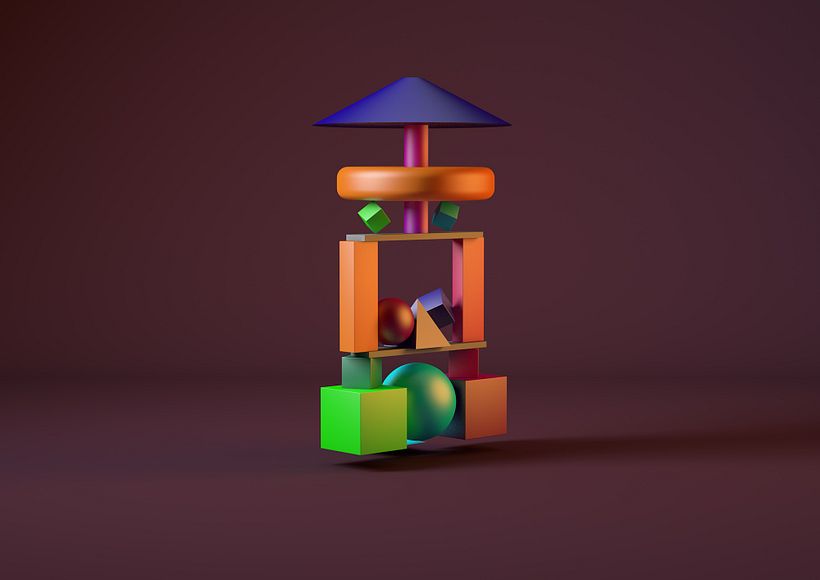 Mi Proyecto del curso: Introducción exprés al 3D: de cero a render con Cinema 4D -1