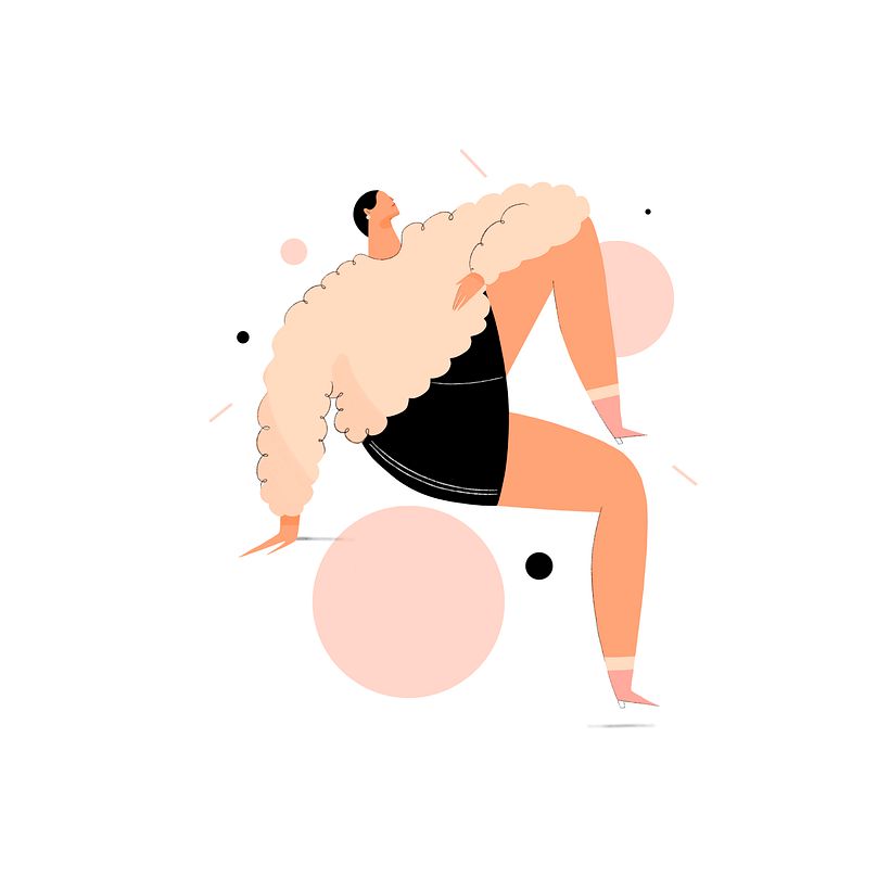 Ilustración de Capricornio para Marie Claire 