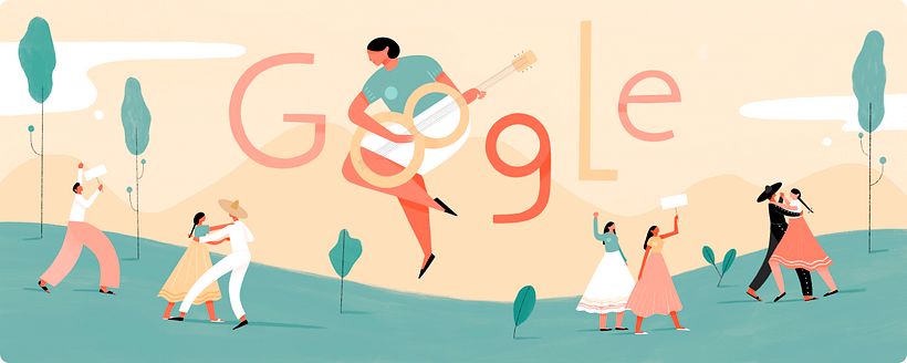 Google Doodle de Concha Michel