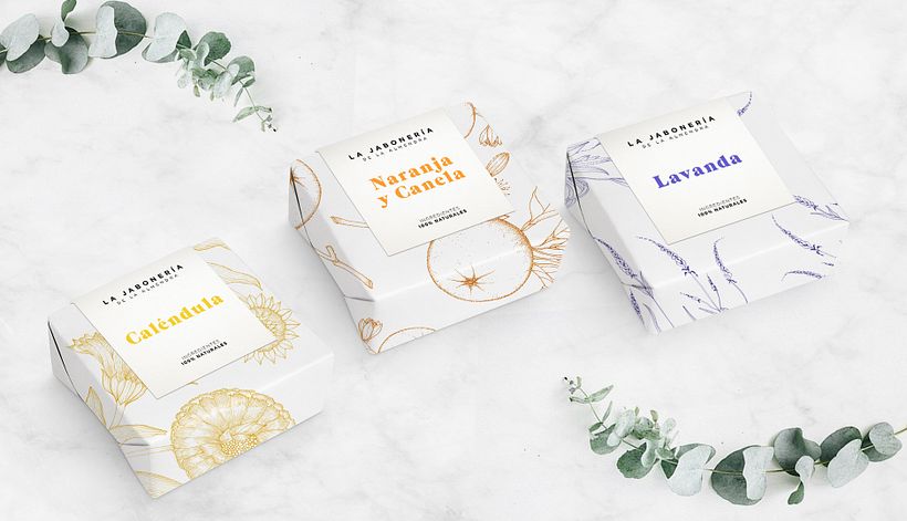 Packaging La Jabonería de la Almendra 0